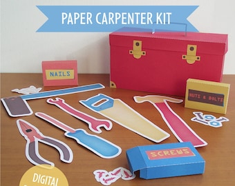 Kit de carpintero imprimible - PDF para descargar