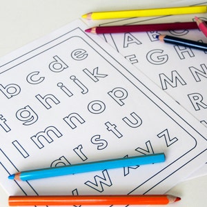 Printables for Children | Alphabet Coloring Pages | Educational ...