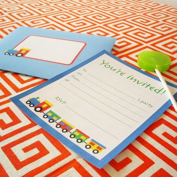 Printable Birthday Set Train - Etsy