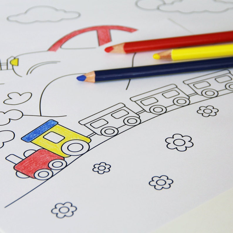 Printable Coloring Pages Vehicles Etsy printable-coloring-pages-vehicles-etsy