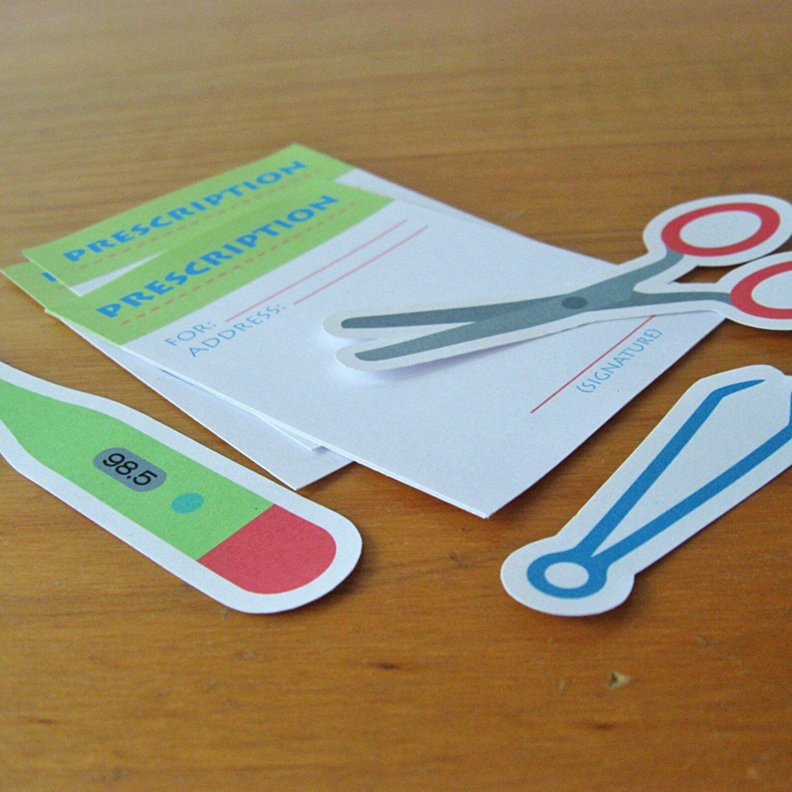 Printable First Aid Kit PDF Paper Craft - Etsy