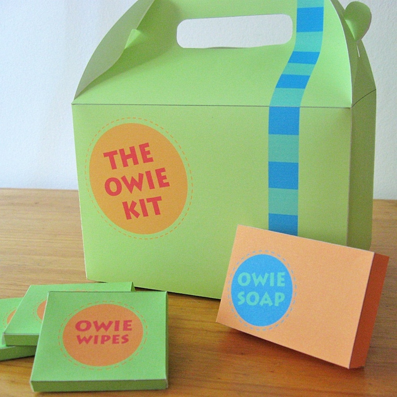 Printable First Aid Kit PDF Paper Craft Etsy