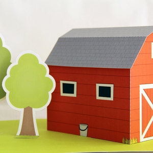 Craft Kits for Kids Paper Farm Digital Download Gifts for Kids image 3