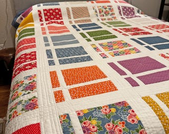 Happiness Plan Quick and Easy Layer Cake Quilt Pattern digital PDF