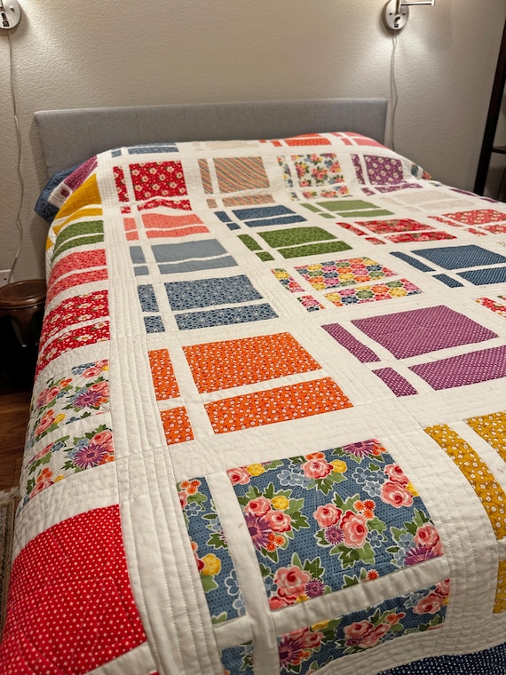 Happiness Plan Quick and Easy Layer Cake Quilt Pattern digital PDF