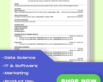 Pacchetto di modelli di curriculum per livello base: IT, marketing, software, design, UI/UX