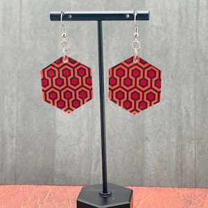 Shining Carpet Print Earrings