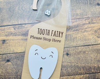 Tooth Fairy Door Sign