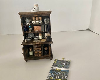 Dollhouse miniature 1:12 Rosemary and sage Spices Dollhouse miniature 1:12 Rosemary and sage Spices