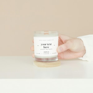 Personalized Custom Candle