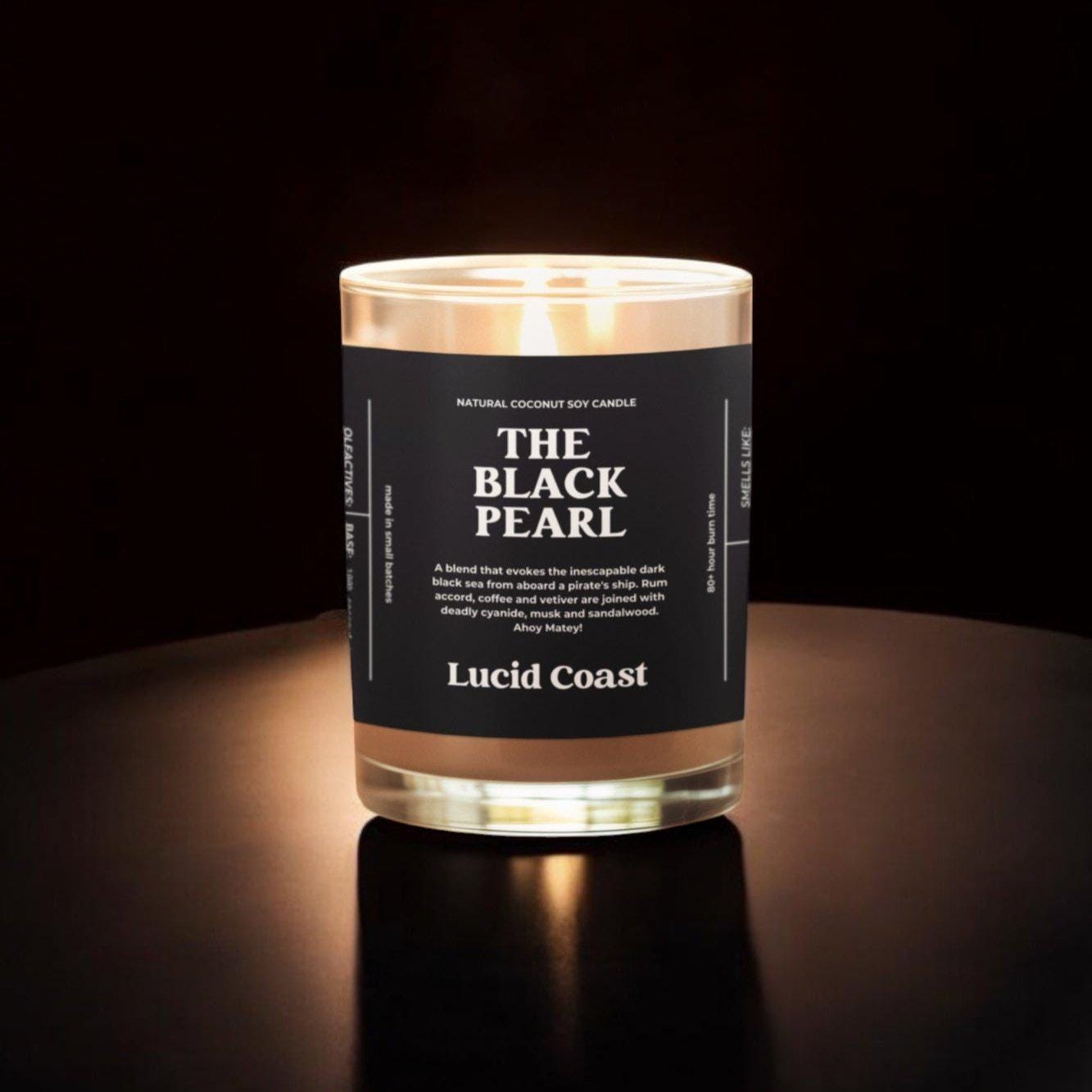 The Black Pearl Candle | Pirates of the Caribbean Inspired
