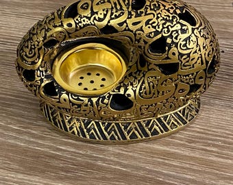 Wooden Incense Bakhour Burner