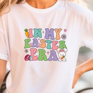 Easter Bunny Shirt, Happy Easter Tee, Cute Easter Gift for Women, Colorful Peeps Shirt, Adorable Bunny Shirt, Festive Spring Outfit