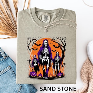 Comfort Colors Halloween Shirt: Spooky Season Graphic Tee