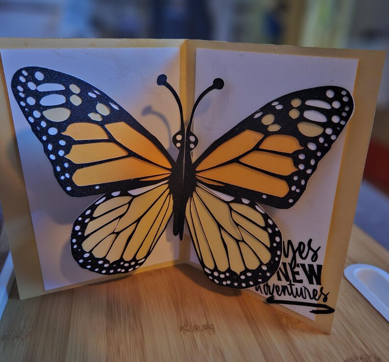 Butterfly Card - Etsy
