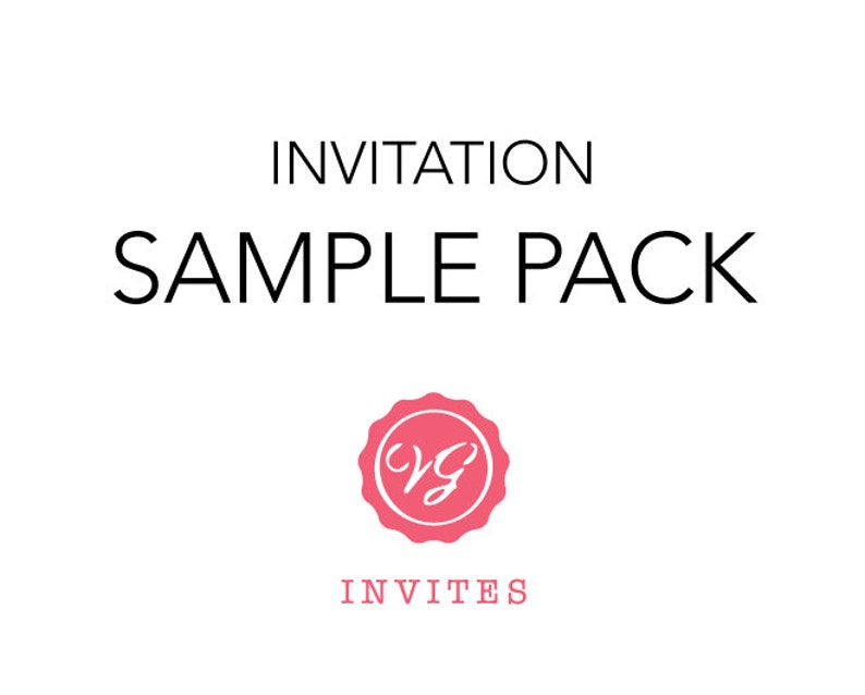 Sample Wedding Invitation Pack