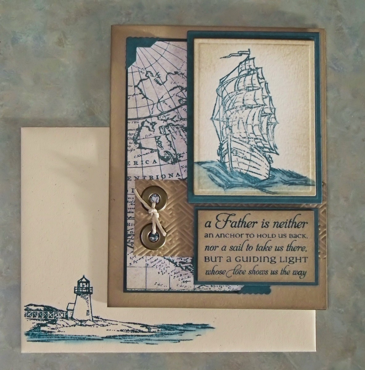 Handmade Greeting Card for Dad Birthday or Father's Day | Etsy