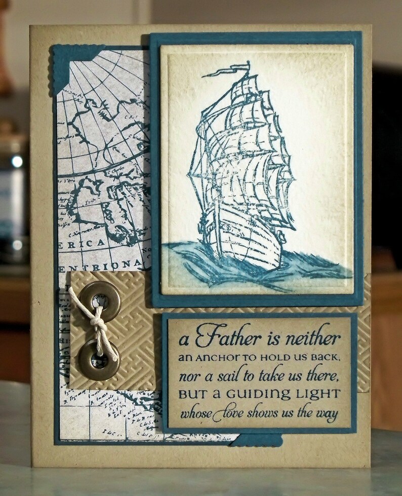 handmade greeting card for dad birthday or father's day etsy
