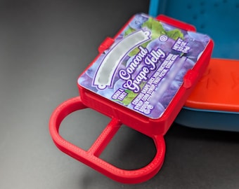 Bird Buddy Jelly Packet Holder | Jelly Feeder Add-On | Diner Jelly Pack Attachment | Perch & Perchless Variants | Red / Blue / Yellow