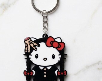 Keychain | Spooky Cartoon Backpack or Purse Accessory | Bag charms. Halloween bag charms