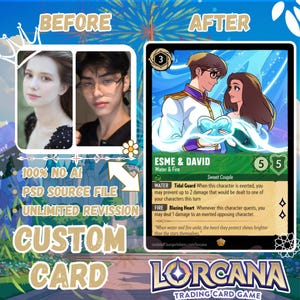 make your own lorcana card Custom i made a card using