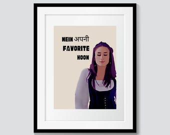 Bollywood Poster- Geet Jab We Met – Main Apni Favorite Hoon Bollywood Digital Print