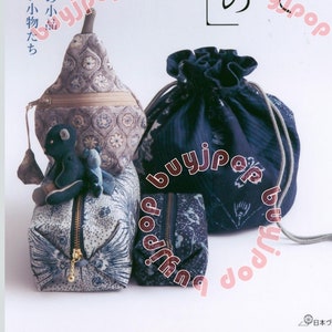 Japanisches Patchwork Handwerk Muster Buch Indigo Traditionelle Patchwork Quilt Tasche Beutel