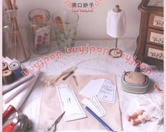 Libro de lecciones de patrones de costura de moda para muñecas japonesas: fundamentos y técnicas para hacer ropa de muñecas - BIG BOOK