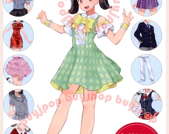 コスプレ縫製とデザインの本 - 日本のドレスパターンブック - Etsy 日本