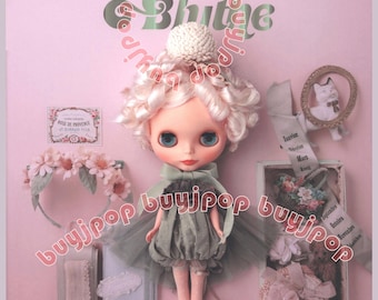 NEW Japanese Doll Fashion Sewing Pattern Book Blythe Girlish Wardrobe Outfit Dress Clothes