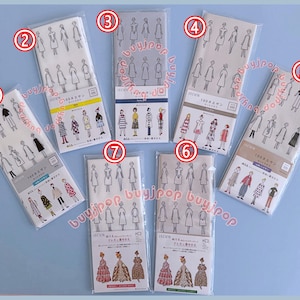 Japan Lecien Cosmo Pre-printed 100 Ladies neesan niisan Embroidery Cloth Fabric by Quilts 1989 KCI - 7 options