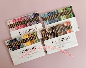 Japan Lecien Cosmo Variegated Embroidery Floss 8000 Season FULL SET 80 Color Skeins Col 8001 - 8080, Hand Embroidery Sewing Stitching Thread