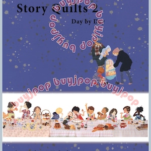 OUT OF PRINT English Edition Japanese Patchwork Quilting Pattern Book Story Quilts Day by Day