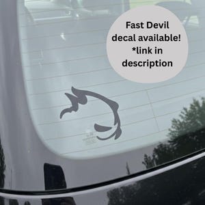 Gti Devil Decal Vinyl Sticker Car Decoration Exterior Accessory Automotive Design Emblem Badge Matte Finish Glossy Option Custom Color Fast image 14