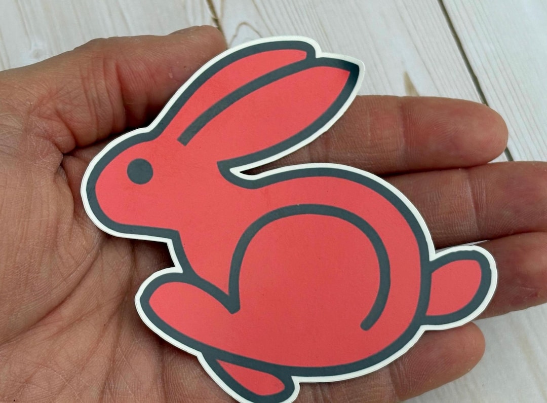 Golf Rabbit Enthusiast Decal Vinyl Graphic Car Sticker Weather