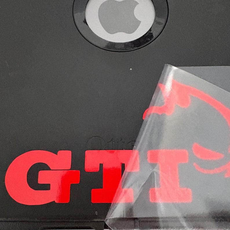 Gti Devil Decal Vinyl Sticker Car Decoration Exterior Accessory Automotive Design Emblem Badge Matte Finish Glossy Option Custom Color Fast image 8