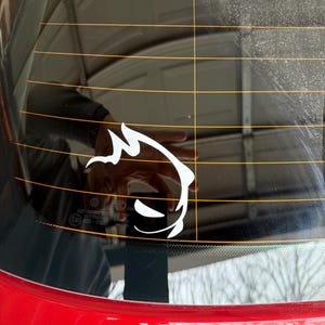 GTI Devil Decal Car Window Vinyl Sticker Weather Resistant Automotive Racing Performance Vehicle Graphic Design Custom Logo Fast