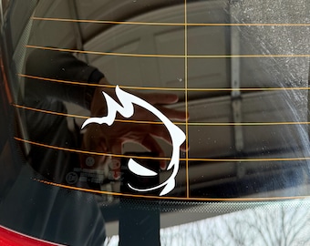GTI Devil Decal Car Window Vinyl Sticker Weather Resistant Automotive Racing Performance Vehicle Graphic Design Custom Logo Fast