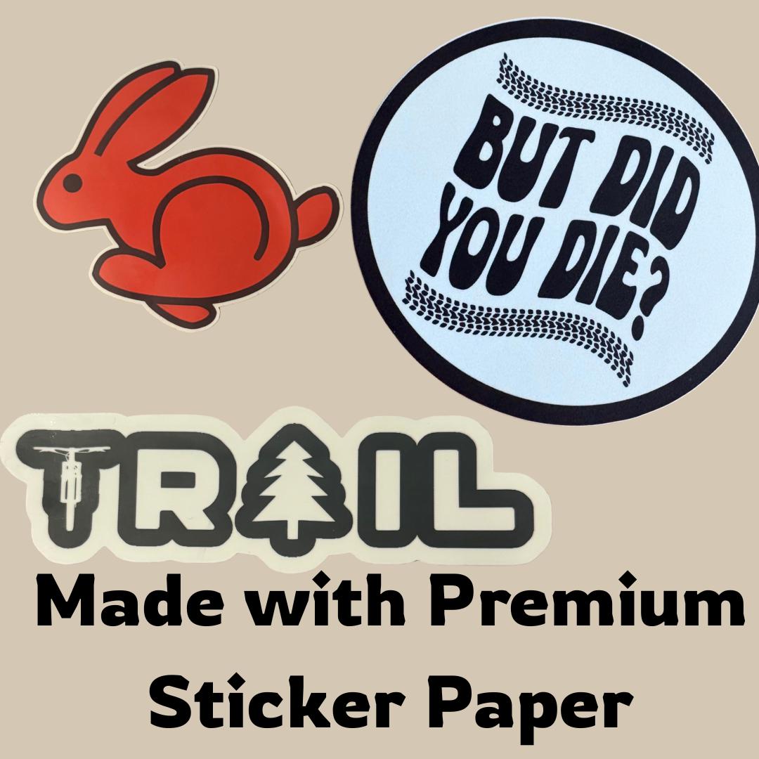 Golf Rabbit Enthusiast Decal Vinyl Graphic Car Sticker Weather