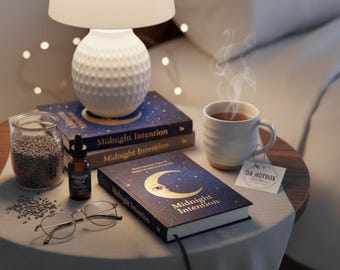 Diario de sueño de 30 días / Seguimiento de rutina nocturna guiada, Registro de bienestar