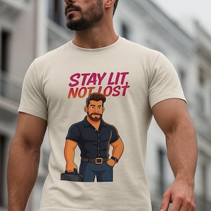 Stay Lit Graphic Tee: Streetwear Soul, Divine Energy