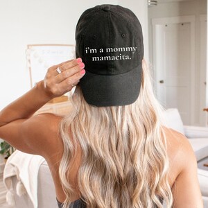 I&#39;m A Mommy Mamacita Dad Hat, Funny Huda Quote Baseball Cap, Reality TV Love Inspired Island Gift For Mom, Trendy Island Quotes Mom Hat