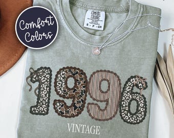 30th Birthday Shirt, Vintage 1996 Birthday Tee, Turning 30 Shirt, Chapter 30 Birthday Tee, Retro 1996 Birthday Shirt