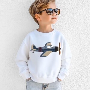 Sudadera de piloto: regalo de avión para amantes de la aviación, sudadera de cuello redondo para graduados de escuelas de vuelo, regalo para amantes de los aviones. imagen 5