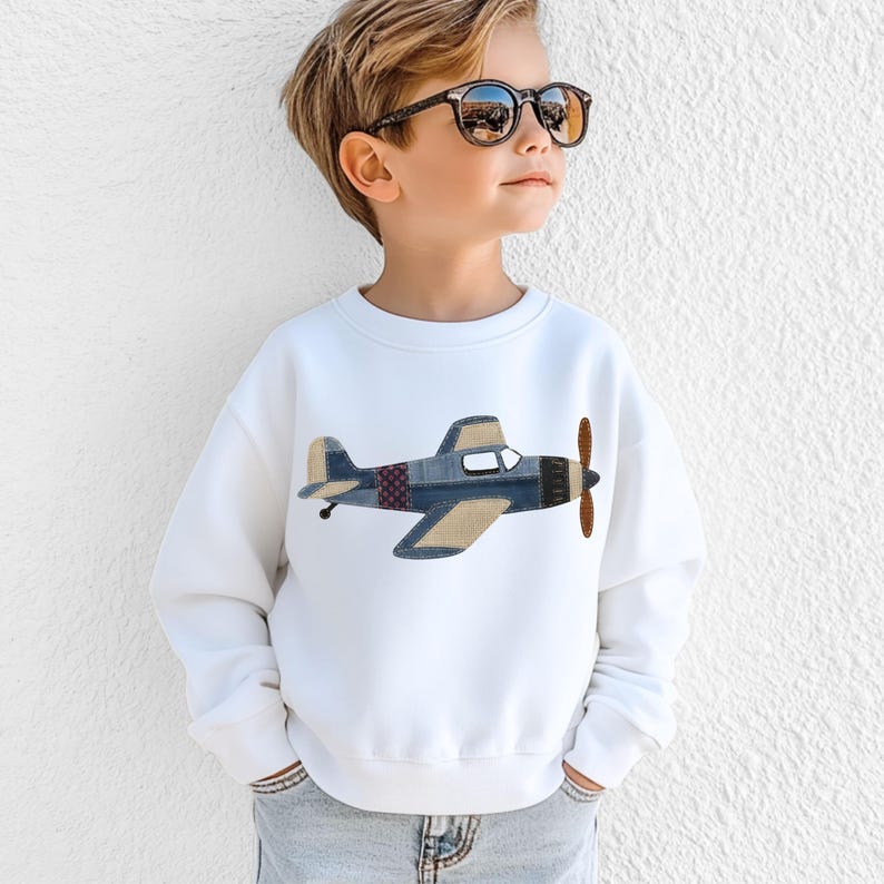 Sudadera de piloto: regalo de avión para amantes de la aviación, sudadera de cuello redondo para graduados de escuelas de vuelo, regalo para amantes de los aviones. imagen 5