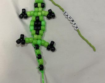 F1 Kick Sauber Inspired Lizard Keychain