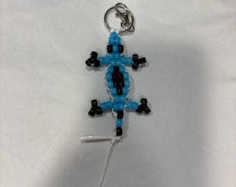 Mini Mercedes-Inspired Lizard Keychain