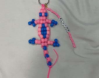 F1 Alpine Inspired Lizard Keychain