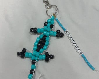 F1 Mercedes Inspired Lizard Keychain