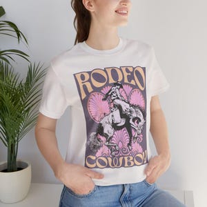 Rodeo Cowboy Retro T-Shirt